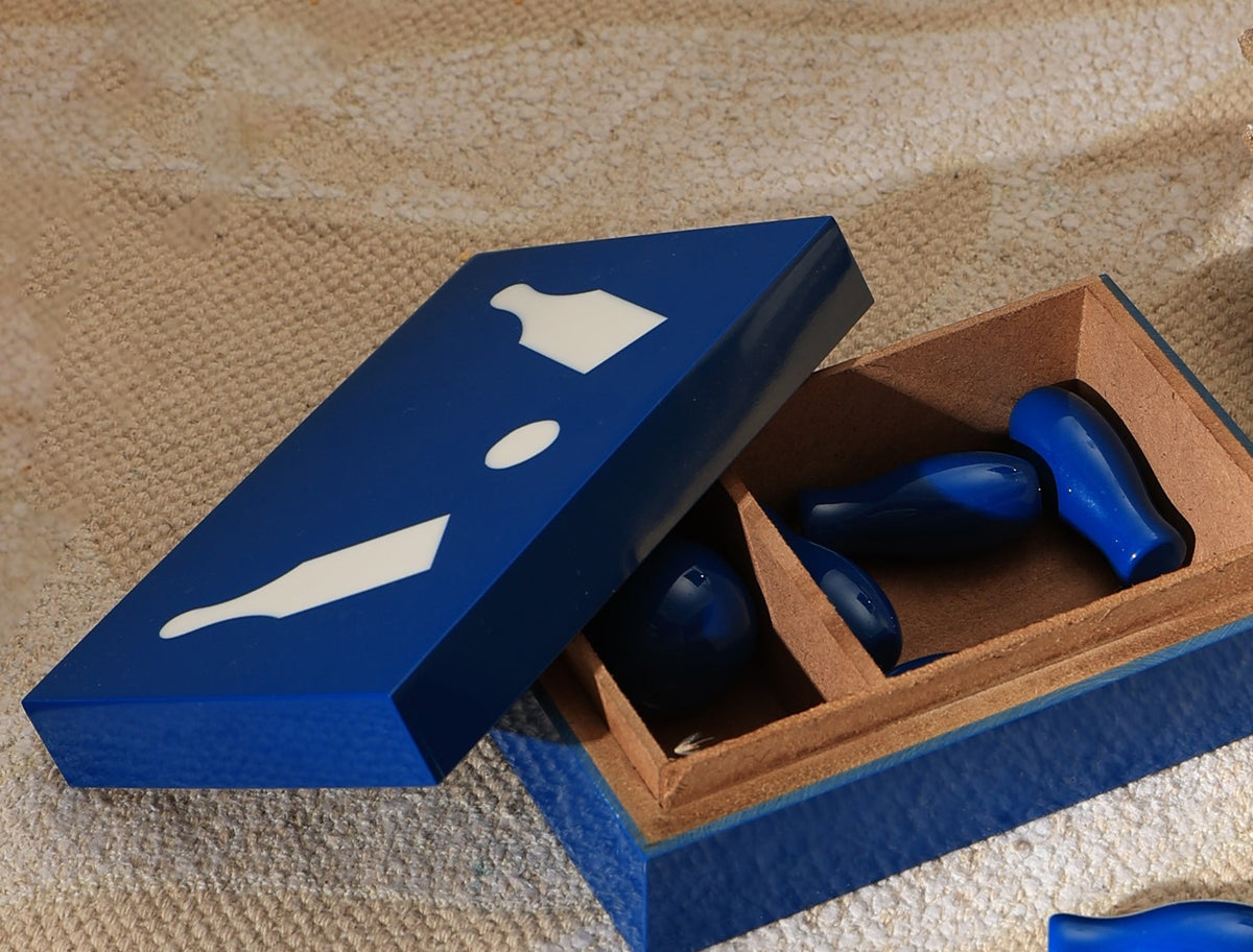 Blue Bowling Game Box