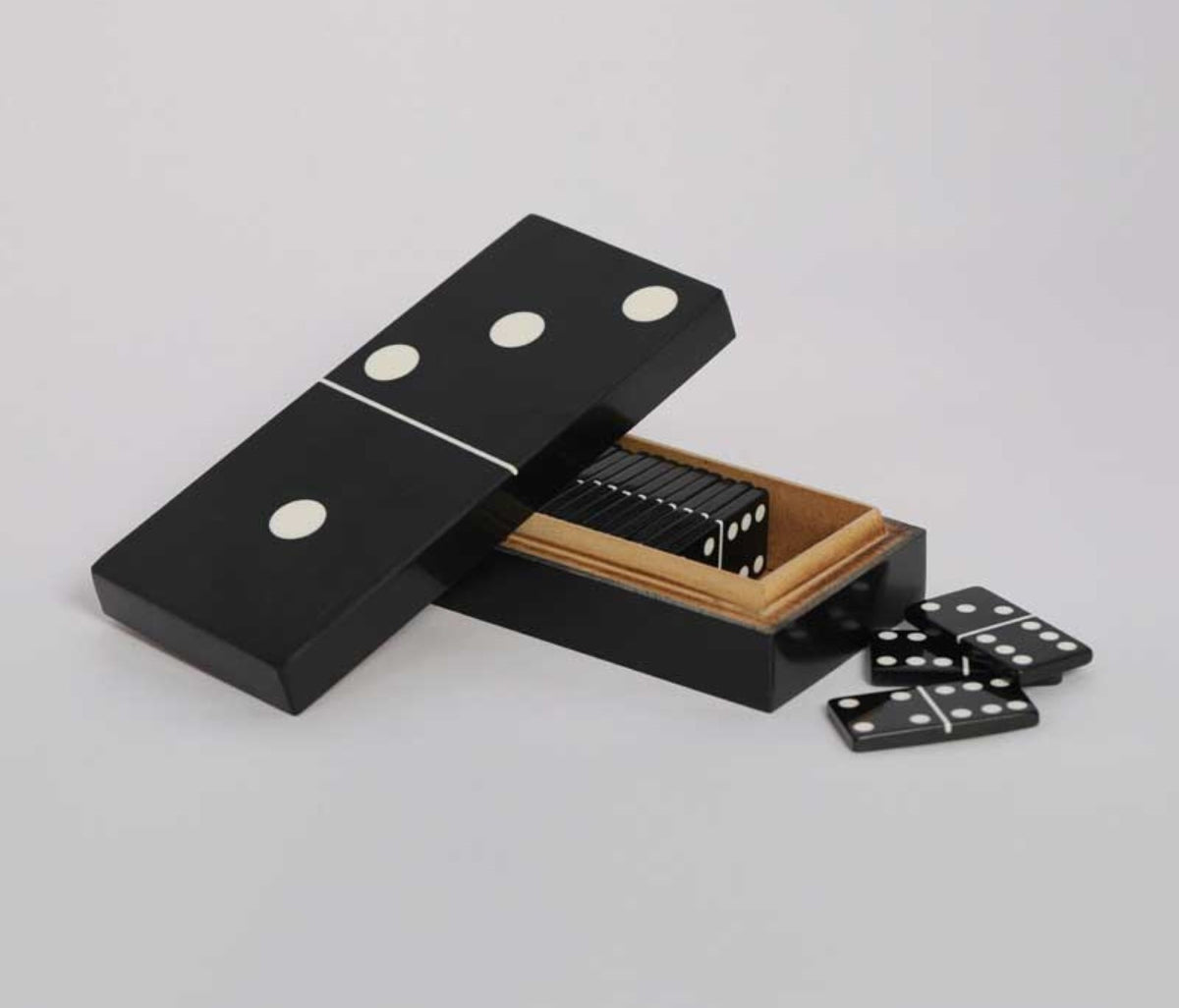 DOMINO GAME RESIN SET OF 28 CHIPS