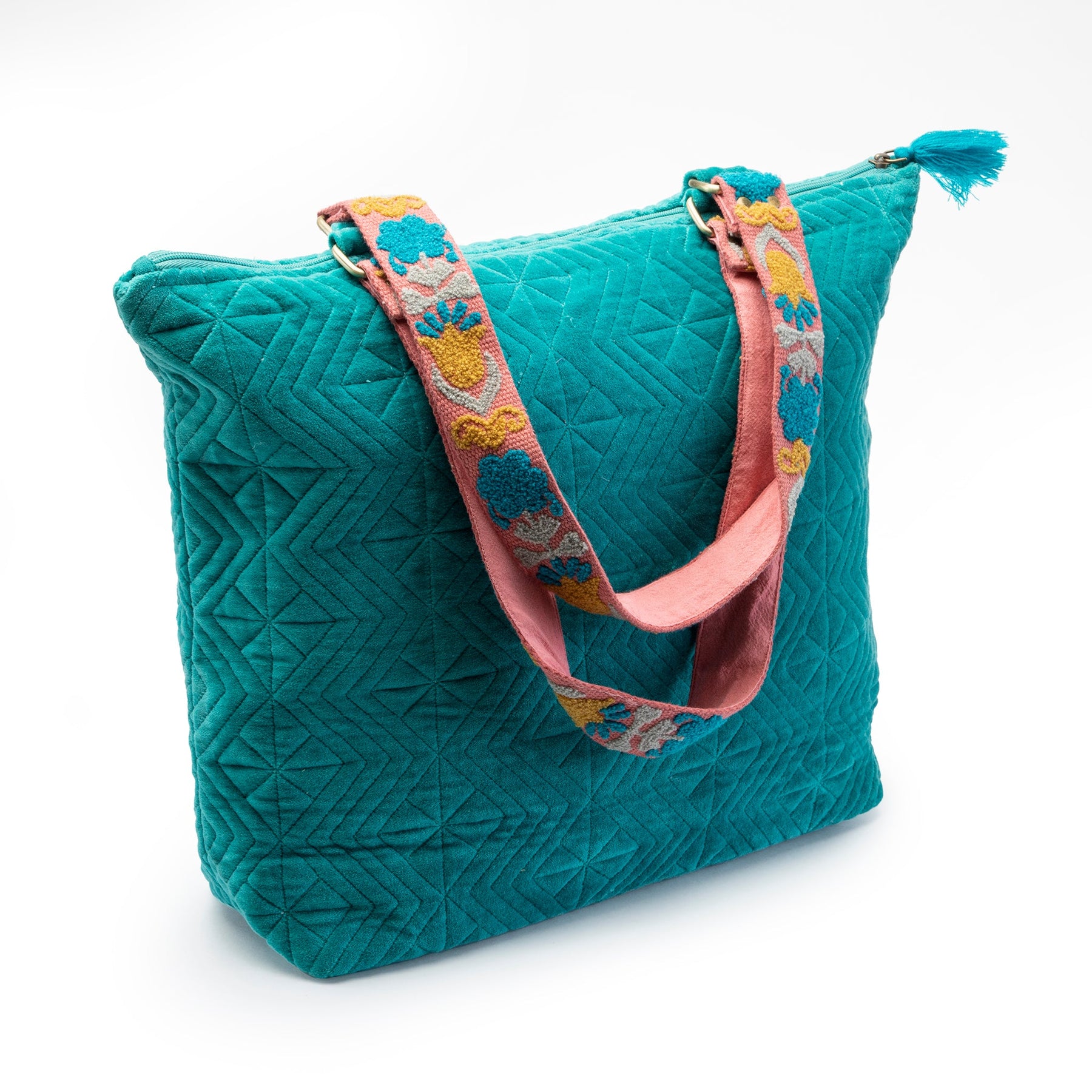 Turquoise Tails Handbag Strap – New Vintage Handbags